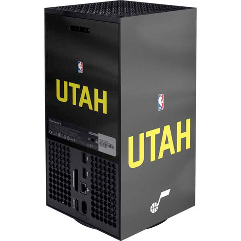 NBA Utah Jazz Jersey XBox Series X Digital Edition Console Skin